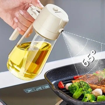 Welofy 2 in 1 Oil Sprayer and Dispenser Bottle - 500ml