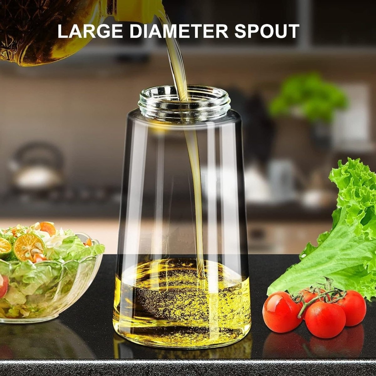Welofy 2 in 1 Oil Sprayer and Dispenser Bottle - 500ml