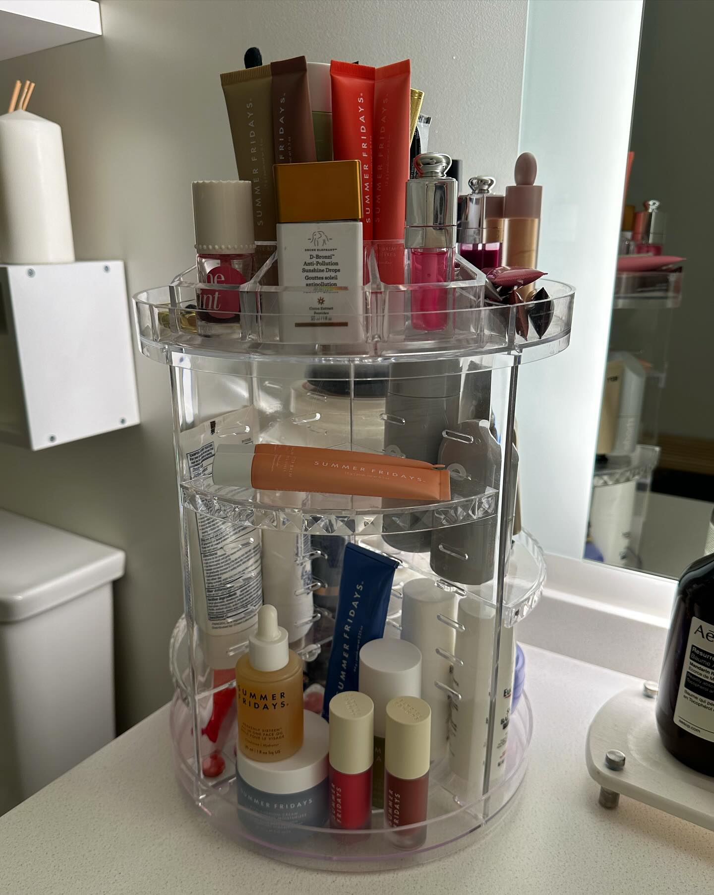 COSMETIC ORGANIZER DIAMOND – 360 ROTATION