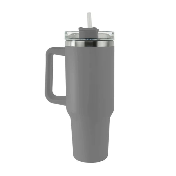 Steel Handle Tumbler with Straw 1200 ml (40oz)