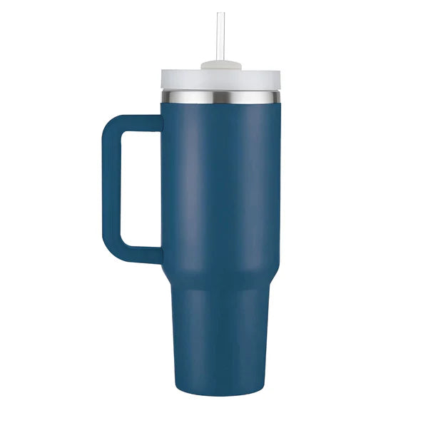 Steel Handle Tumbler with Straw 1200 ml (40oz)