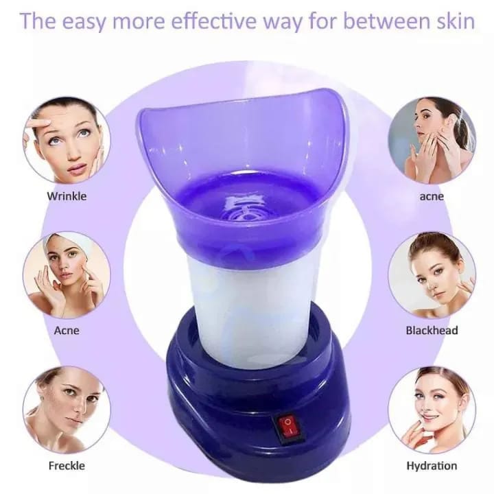 The Steam Facial, Steamer and Inhaler for Blocked Nose, 2 in 1 Massager Tool for Humidifying Multipurpose Usage