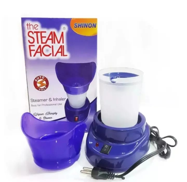 The Steam Facial, Steamer and Inhaler for Blocked Nose, 2 in 1 Massager Tool for Humidifying Multipurpose Usage
