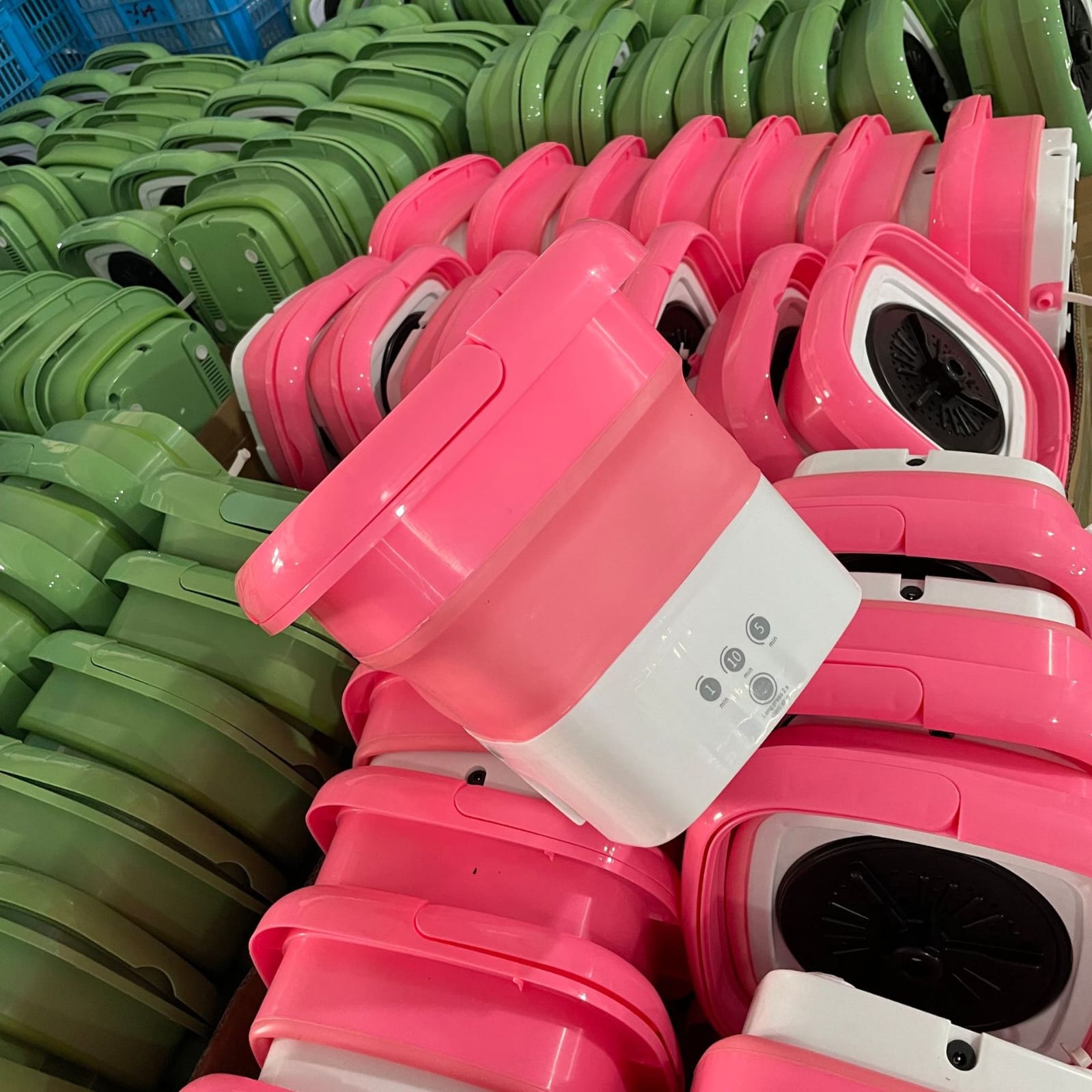 Portable Mini Folding Washing Machine, travel camping washing machine,Magic Foldable Small Clothes Washing Machine Washer Laundry Tub Wash Machine for Travelling.