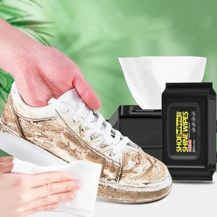 Portable Shoes Cleaning Wipes, Disposable Shoe Wipes, Dirt Cleaning Wipes