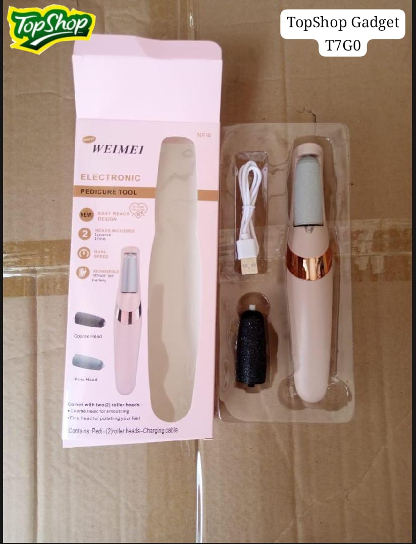 Rechargeable Electric Foot File Callus Remover Pedicure Machine