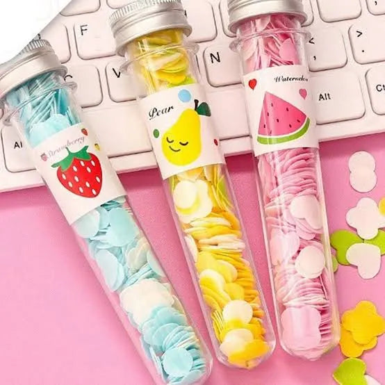 Mini Flower Paper Soap Confetti – Foaming Travel Soap for Hand and Body Cleaning