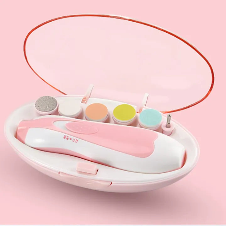Baby Nail Trimmer Portable Electric Baby Manicure Pedicure