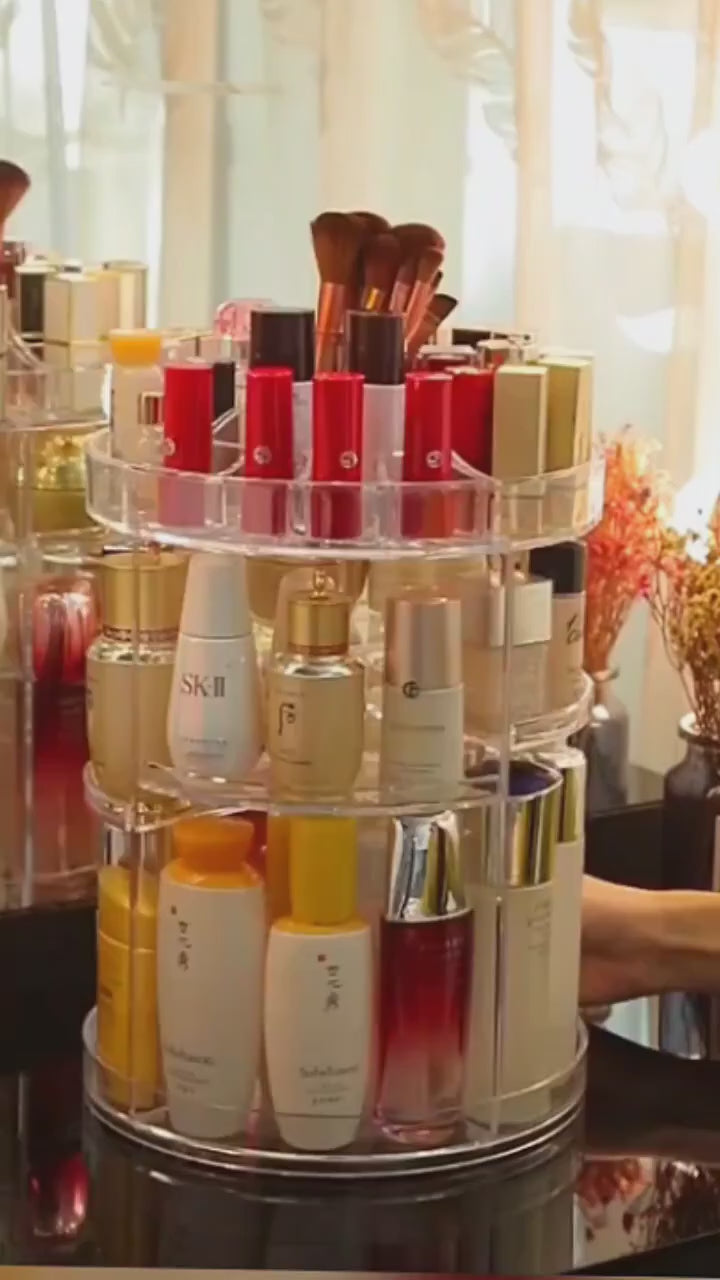 COSMETIC ORGANIZER DIAMOND – 360 ROTATION