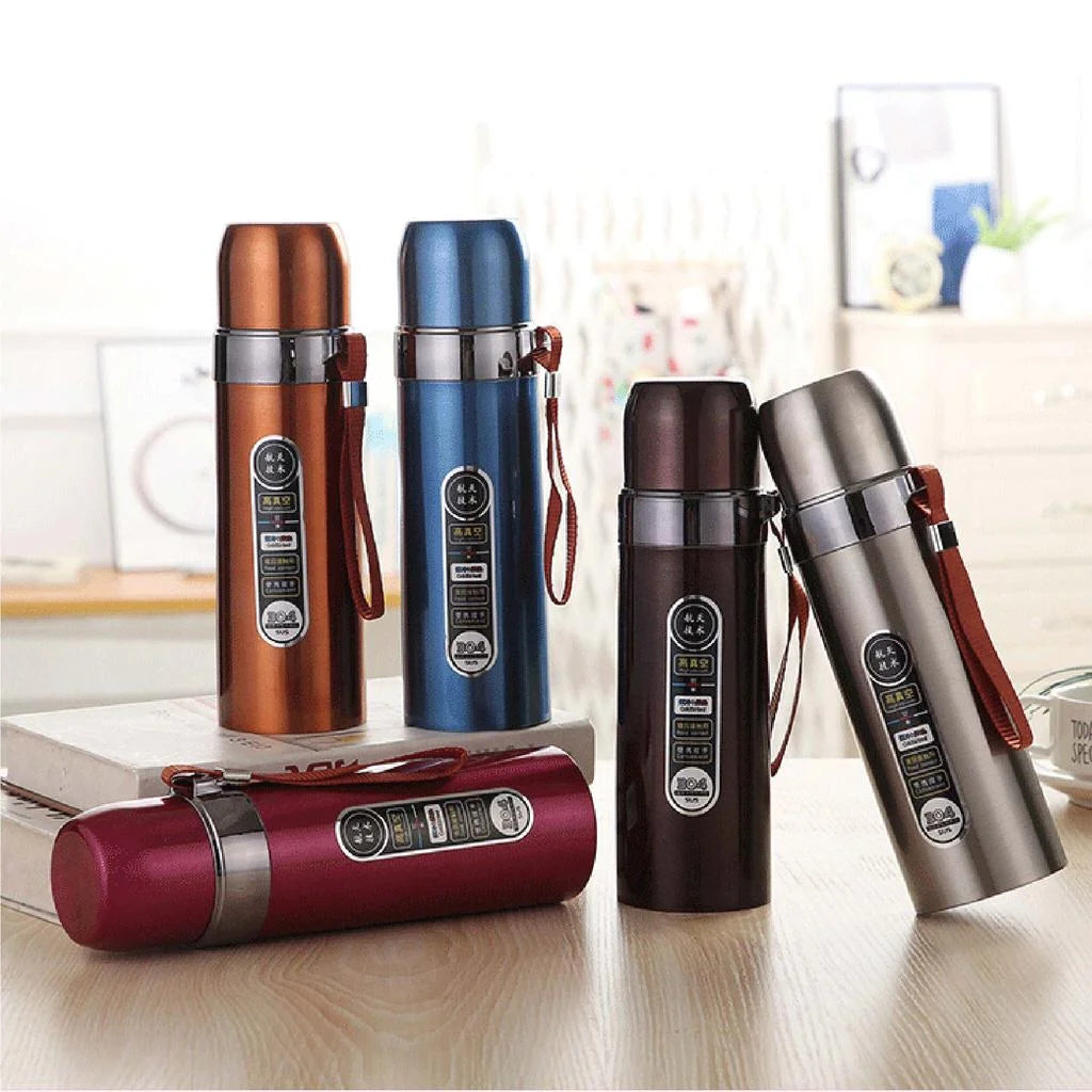 Direct Sip Stainless Steel Vacuum Flask Water Bottle with Box (304SuS) 500ml